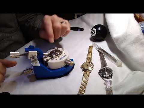 An occasionally less painful way to open snap back watches: The Seiko Easy Snap Watch Case Opener.