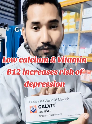 Low Calcium and Vitamin B12: Risk Factors for Depression