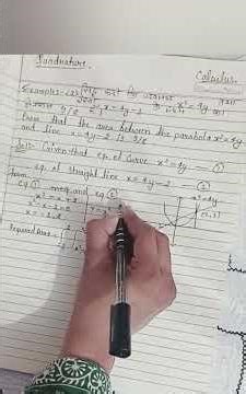 Calculus #quadrature EXAMPLE -(2)#maths #bsc