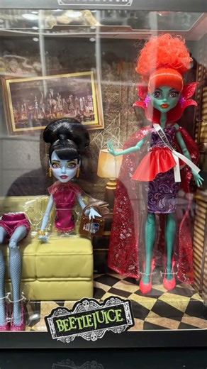 Beetlejuice waiting room scene #monsterhigh #skullector #beetlejuice