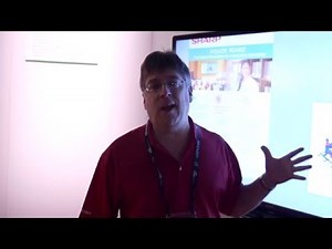 The Amazing, New Sharp PN-L803C AQUOS BOARD® Interactive Display System in Action