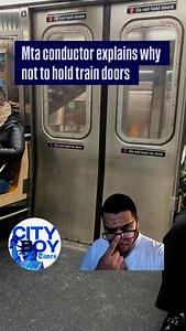 1.9K views · 17 reactions |  ‘Holding the doors delays everyone!’ NYC MTA conductor keeps it real over the loudspeaker, reminding riders why it’s important to keep the train moving. Would this message stop you from holding the doors? ✋” #NYCTransit #MTARiders #KeepItMoving #SubwayLife #CityBoyTimes #TrainTalk #MTAUpdates #NYCLiving #PublicTransit #UrbanCommuting | Gomez V Omar | Facebook