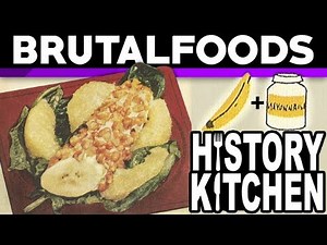 Banana-roll Salad - Retro Recipe Review - brutalfoods