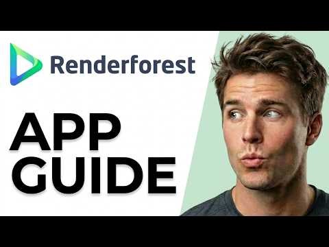 How To Use Renderforest App (Working 2026)