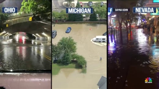 Severe rain and flooding sweeps U.S. with 20 million on alert
