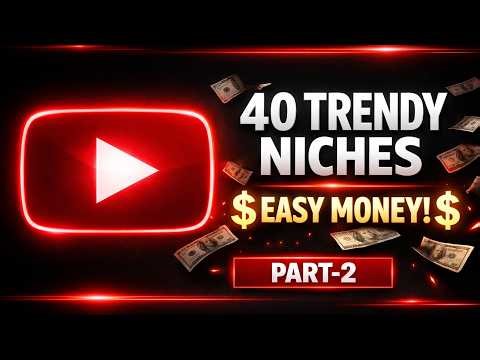 40 Niche Ideas That BLOW UP Fast on YouTube - Part 2