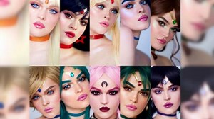 Makeup Artist Profesional Ciptakan Tampilan Para Karakter Sailor Moon
