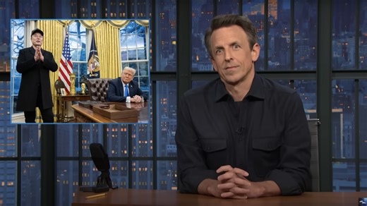 Seth Meyers takes 'A Closer Look' at Musk and Trump's U-turn