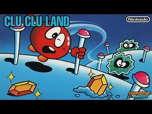 Clu Clu Land (1984) NES – Longplay [No Commentary]