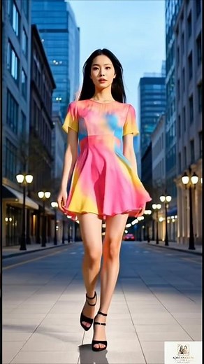 Korean Fashion Model Stunning Street Walk Poses | Don’t stop | #shorts