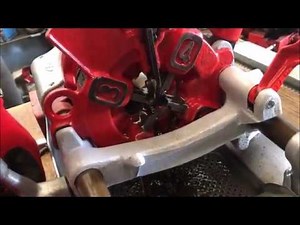 REX レッキス ねじ切り機 N40AⅢ 自動切り上げダイヘッド 使ってみました