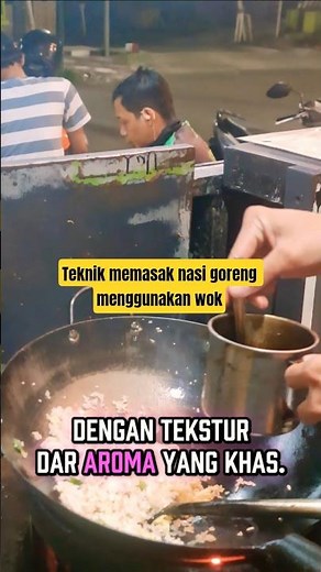 Tutorial memasak Nasi goreng pakai Wok #wokcooking