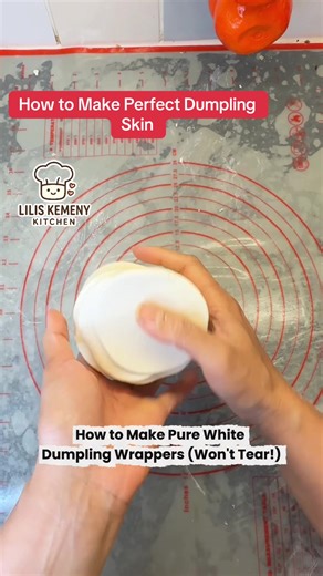 How to Make Perfect Dumpling Skin at Home