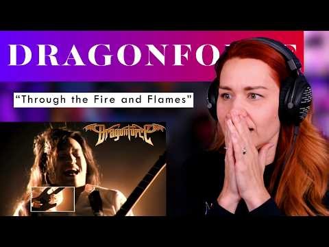 This Was Extremely Unexpected! First Time Hearing Dragonforce and "Through the Fire and Flames"