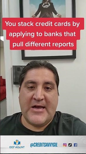 Credit card stacking explained...