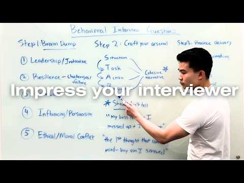 Answering behavioral interview questions is shockingly uncomplicated