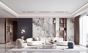 [Hot Item] PVC Marble Sheet Interior Decoration Wall Marble Panel