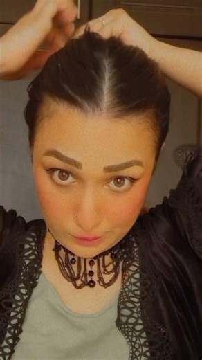 PONYTAIL volume hack #hairstyle #volume #ponytail #diyhairstyle #hair