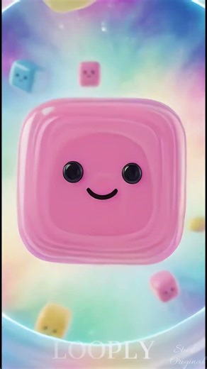 Infinite Loop Challenge 🔁 LOOPLY Studio Original #colorillusion #relaxing #satisfying