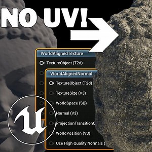 World Aligned Nodes & Tuxturing Objects With No UVs | Unreal Engine Materials | Community tutorial