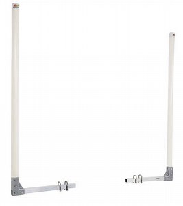 CE Smith Post-Style Guide-Ons for Boat Trailers - 65" Tall - I-Beam Frames - White - 1 Pair CE Smith