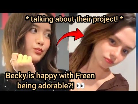 Freen and Becky Being Adorable While Talking About Their Project! 👀