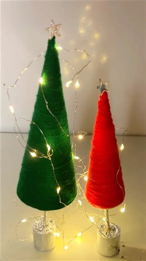 Easy DIY Christmas Tree Idea i#diy #ytshorts #craft