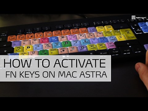 How to active FN keys on Mac ASTRA