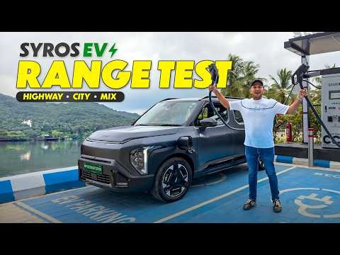 Kia Syros Electric Range Test and Drive Impressions | Gagan Choudhary