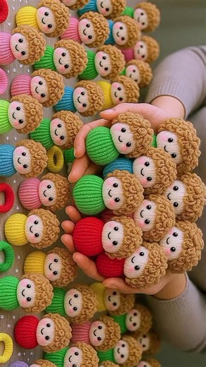 Make Doll Keychains from Hair Bands in Minutes | Unbelievably Easy DIY Anyone Can Try #diykeychain #easycrafts #handmadeideas #foryou #fyp