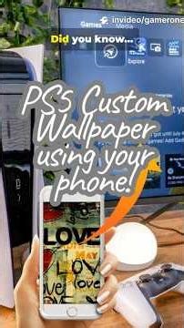 How To Turn Phone Image to PS5 Wallpaper (Quick Tutorial)