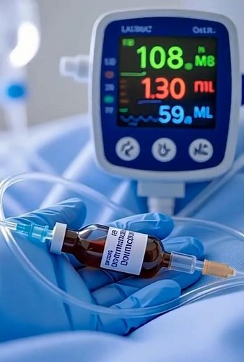 Use of dopamine injection || #pharmacopoeia #medicine #medicalstudent #pharmacology #trending #viral