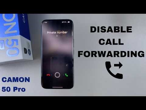 How To Disable Call Forwarding On TECNO CAMON 50 Pro / 50 Ultra