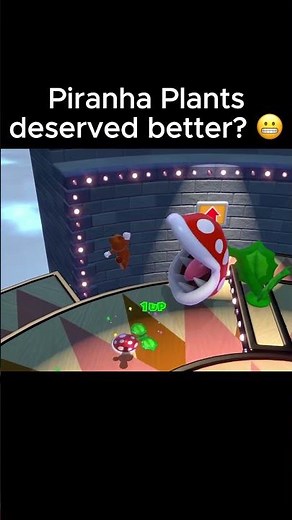 Mario Vs Piranha Plants in Super Mario 3D World #mario #nintendoswitch #nintendo