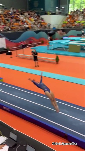 Alex Frai routine on tumbling Gymnastics🙌 #training #teamback #practice /repost by Global_Gymnastics