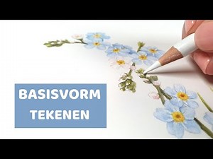 LEREN TEKENEN voor beginners | BASISVORMEN