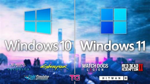 Windows 11 vs Windows 10 - OS and game load times
