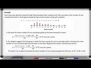 Probability & Statistics Lesson 1-6: Measuring Center