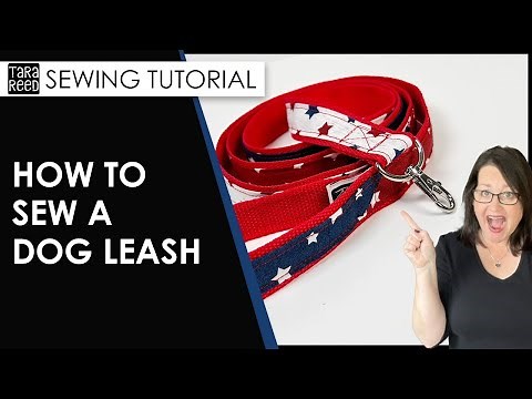 🐶 How to Sew a DIY Dog Leash for your favorite 4 legged friend