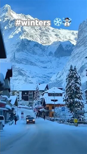 Switzerland Beauty #winter #snowman