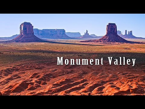 [ 4K ] Great American Scenery - Monument Valley - モニュメントバレー 圧巻の絶景 in USA (shot on BMPCC4K)