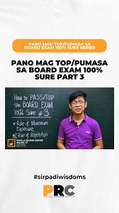 2.7M views · 123K reactions | Paano gumaling sa analysis? Learn from Sir Padi in this series of "퐏퐚퐚퐧퐨 퐦퐚퐠 퐭퐨퐩/퐩퐮퐦퐚퐬퐚 퐬퐚 퐛퐨퐚퐫퐝 퐞퐱퐚퐦 ퟏퟎퟎ% 퐬퐮퐫퐞" ✨朗  Enroll now: https://padillareviewcenter.com/enroll | PRC - Padilla Review Center | Facebook