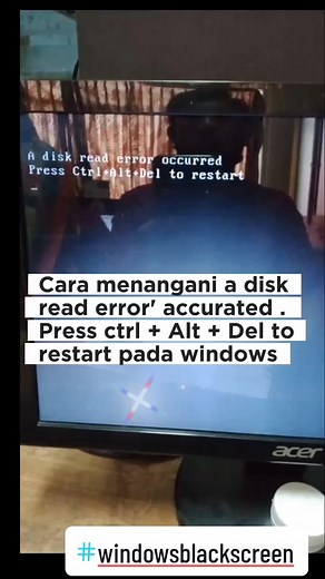 How to Handle A Disk Read Error on Windows 10