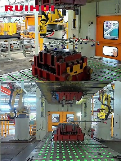 6-axis Robot Tandem Stamping Line