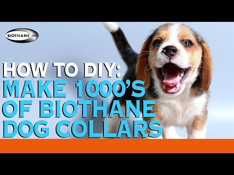 How To Make 1000 BioThane Dog Collars