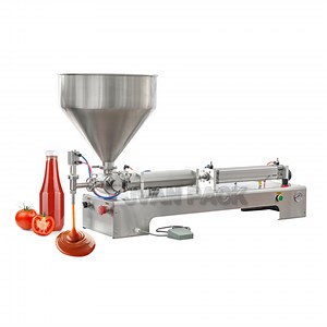 [Hot Item] G1wgd Volumetric Piston Lip Gloss Filler Machine Edible Oil Paint Shampoo Grease Ointment Cream Paste Bottle Filling Machine