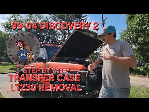 1999-2004 Discovery 2 Transfer Case Removal.