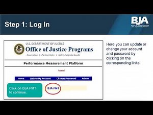 BJA Performance Measurement Tool System Overview 2.0