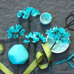 Heavy Crepe Paper Hydrangea (Starter Pattern) Video Workshop