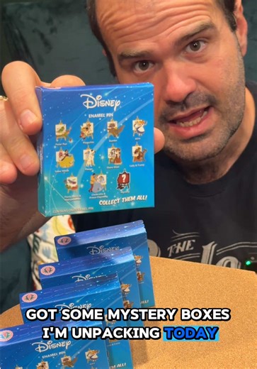 Mystery box unboxing from @Pink A la Mode Ink & Paint Off the canvas series. Who doesn’t love a good mystery pack opening? #disneypins #mysterybox #disneypintrading #disneypincollection